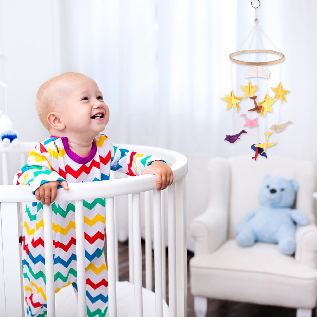 Baby Nursery Crib - 1Pcs Baby Crib Hanging Decoration Premium