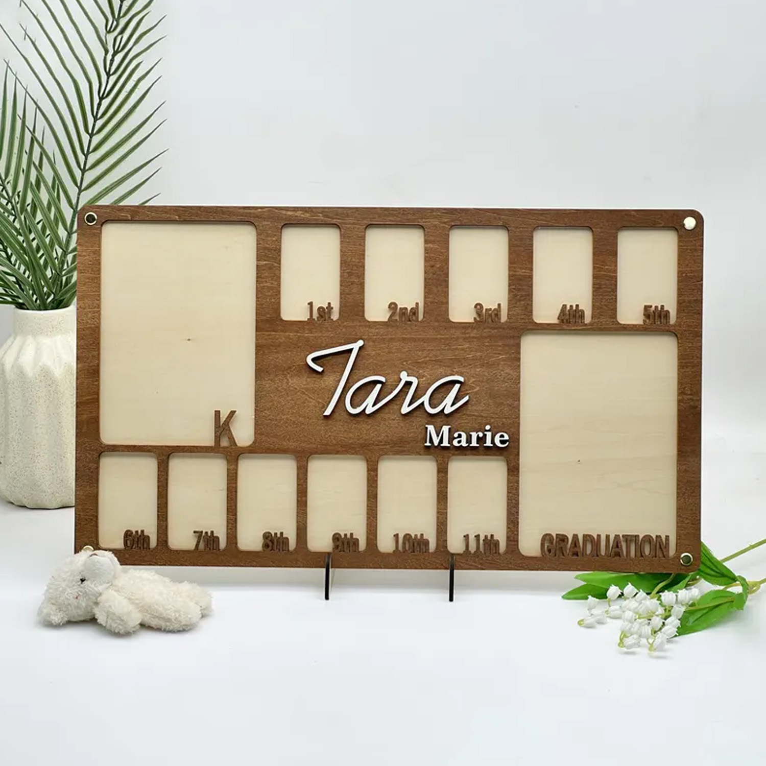 Baby Nursery Usa - 1Pc Custom Grade Photo Frame Wooden