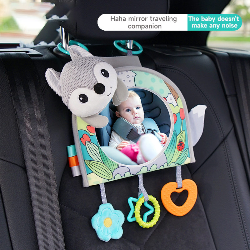 Wearable Baby Monitor - Baby Car Seat Mirror Toys Kids