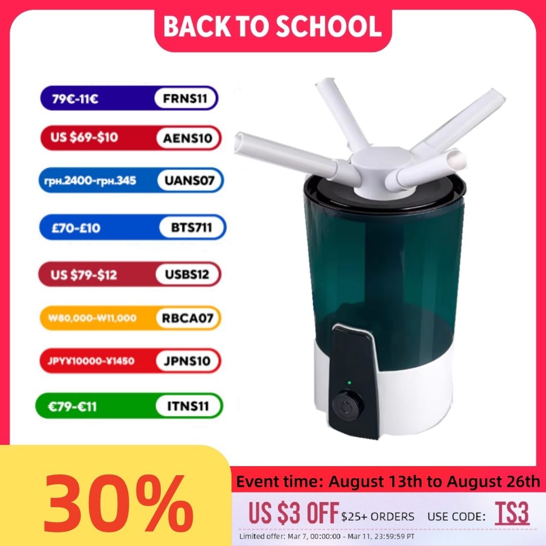 Baby Nursery Office - Ultrasonic Cool Mist Humidifier, 4L Large