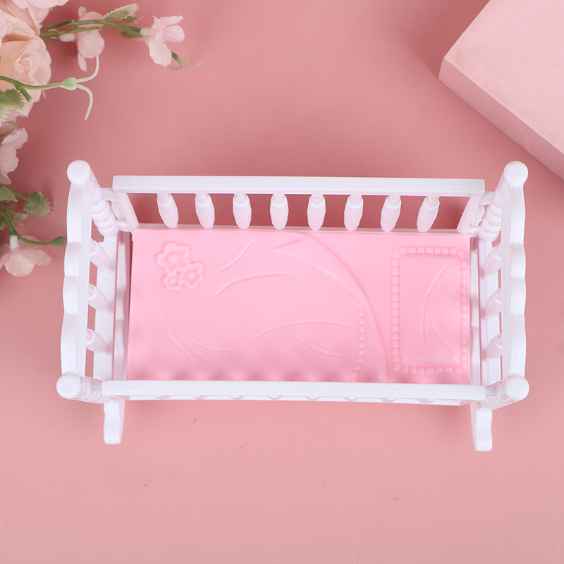 Baby Nursery Crib - Mini Baby Shaker Rattle Toy Pink