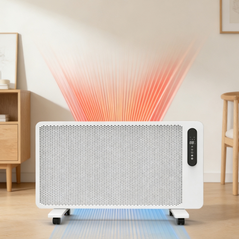 Baby Nursery Usa - Quiet Radiant Graphene Electric Heater With