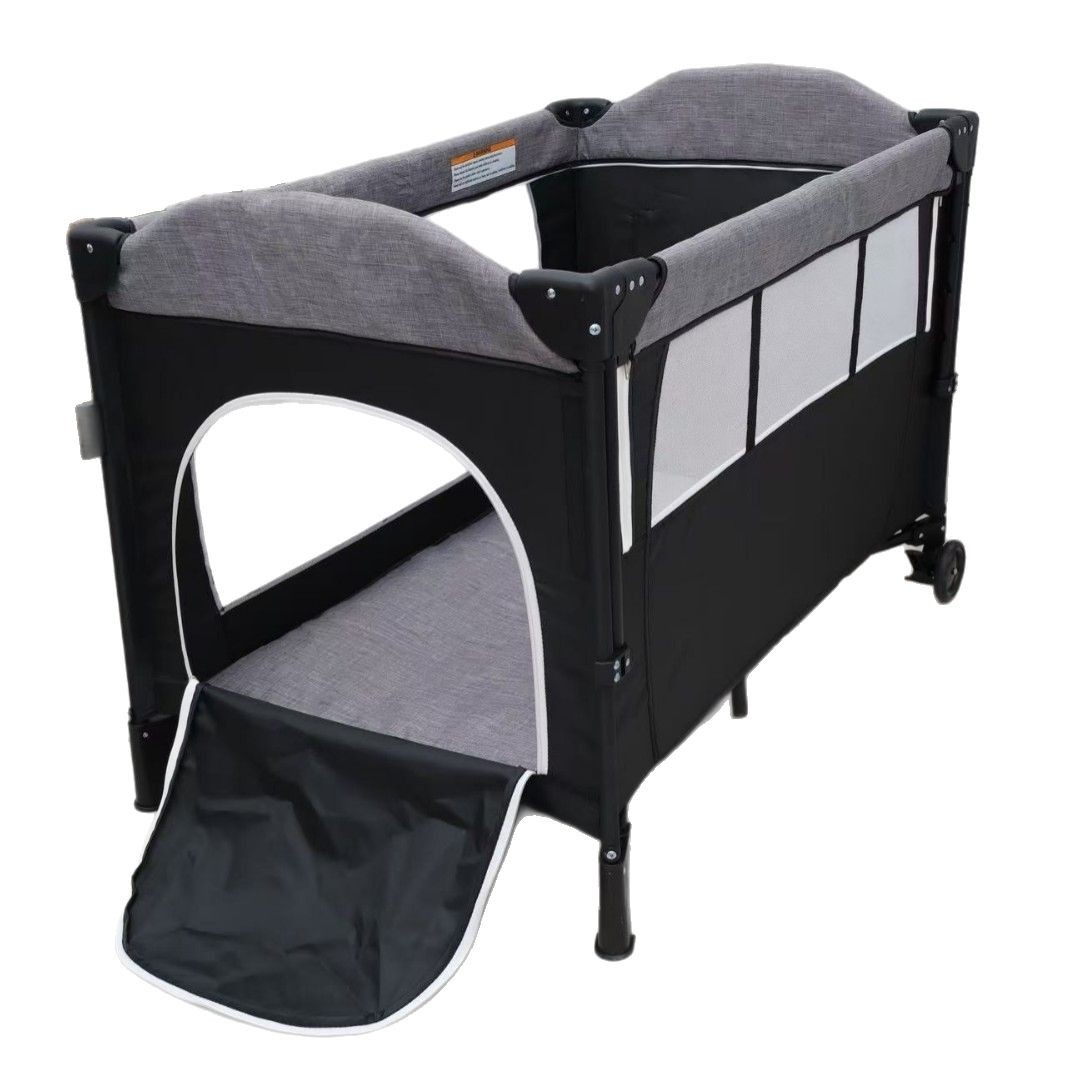 Bassinet Bedside Sleeper - Modern Foldable Baby Crib Bed Newborn