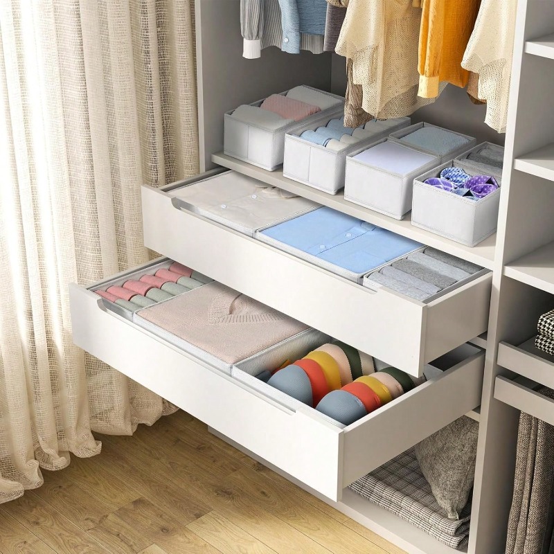 15PCS Drawer Organizer Clothes - Baby Nursery Drawers 评论和价格