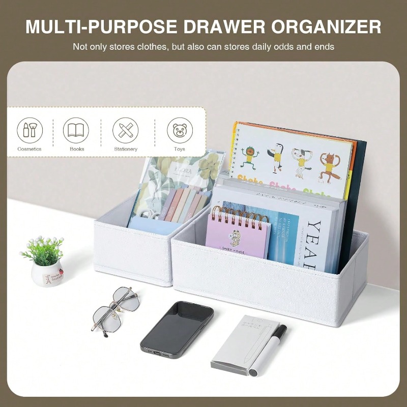 15PCS Drawer Organizer Clothes - Baby Nursery Drawers 评论和价格
