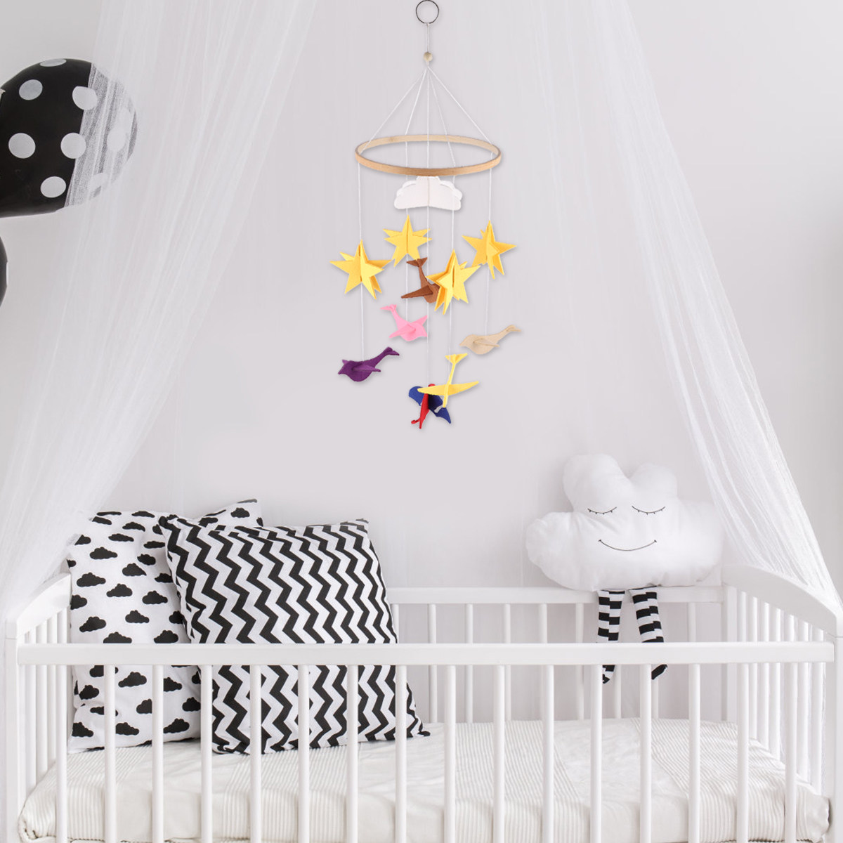 1Pcs Baby Crib Hanging Decorat - Baby Nursery Crib 评论和价格