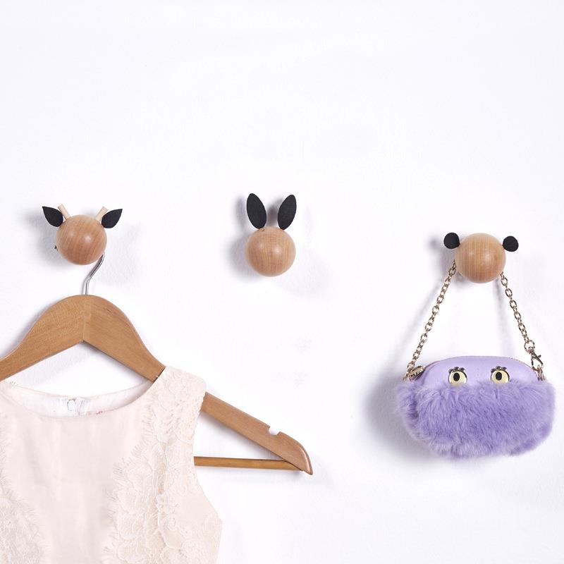 Modern Minimalist Wooden Hook  - Baby Nursery Hooks 评论和价格