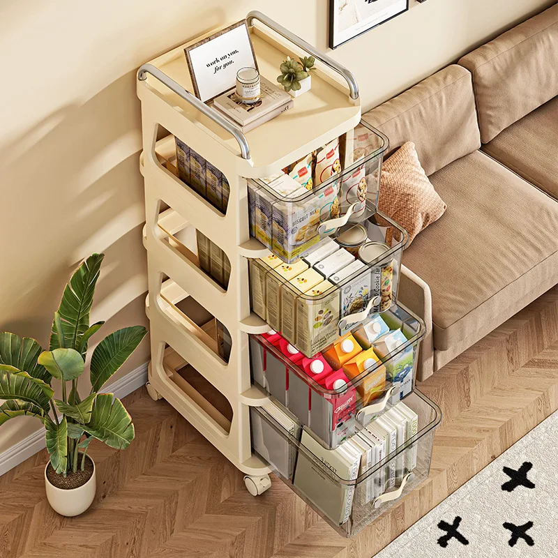 Multifunctional Snack Cart Mob - Baby Nursery Drawers 评论和价格