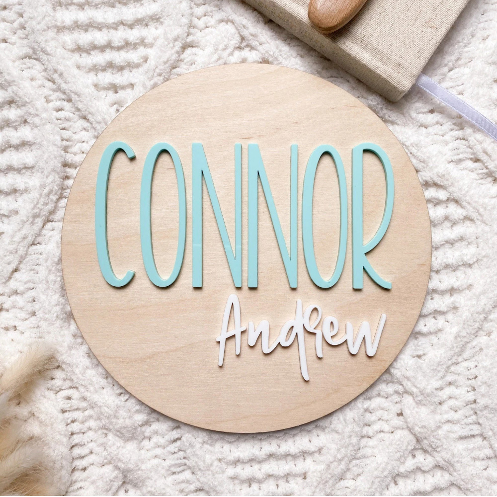Personalised Birth Announcemen - Baby Nursery Usa 评论和价格