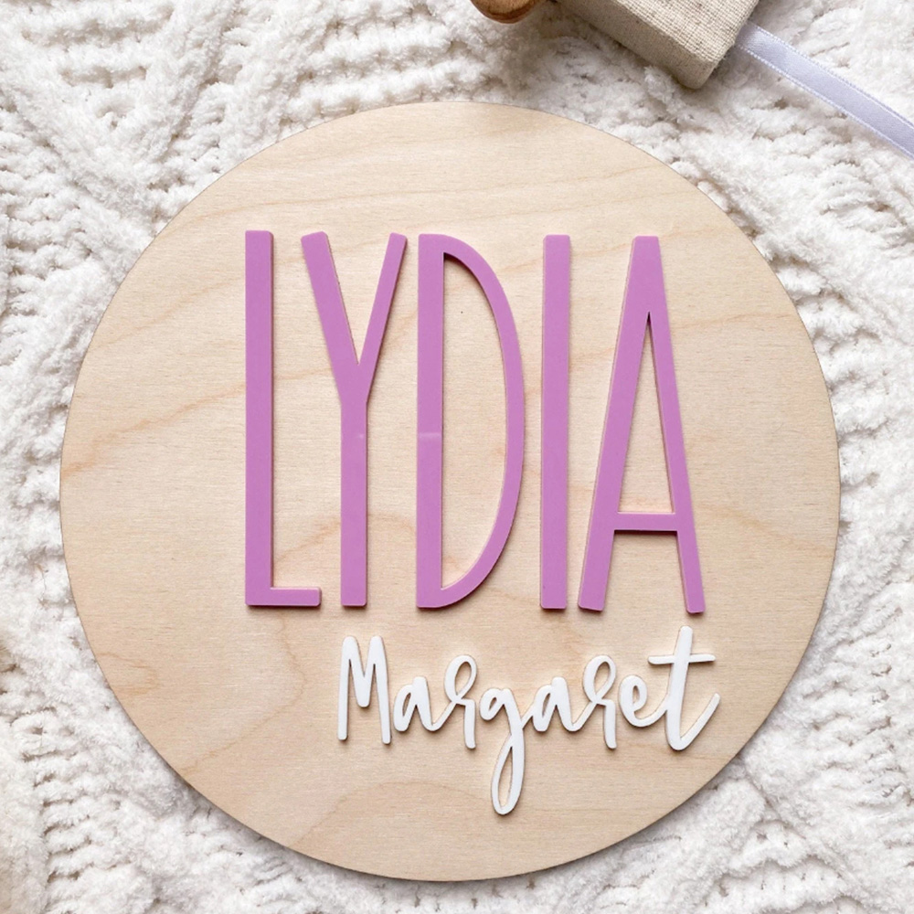 Personalised Birth Announcemen - Baby Nursery Usa 评论和价格