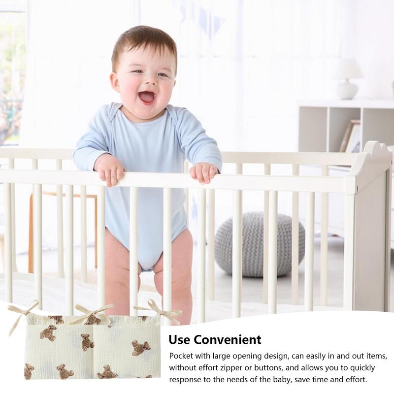 Baby Crib Organizer Cot Caddy  - Baby Nursery Crib 评论和价格