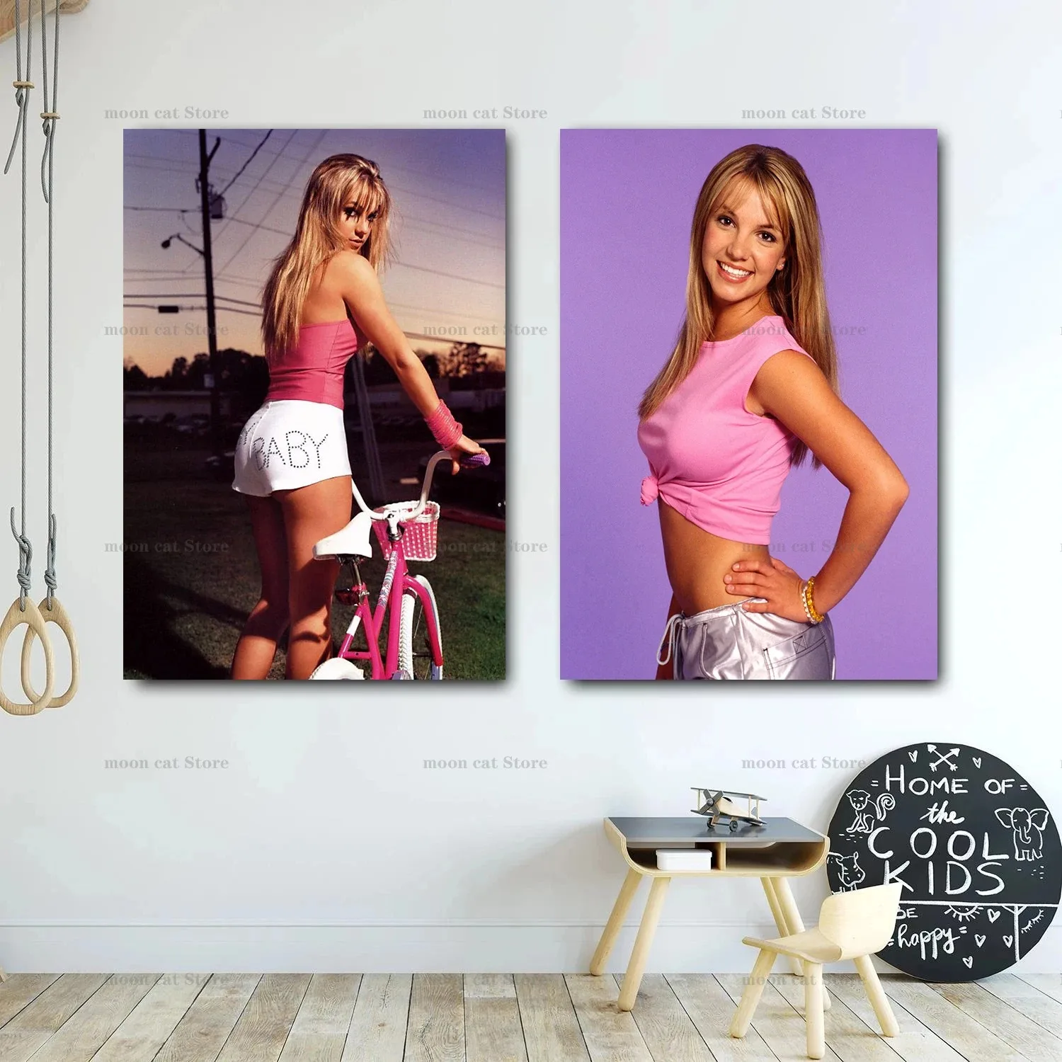 Canvas Painting Prints Wall Ar - Baby Nursery Images 评论和价格