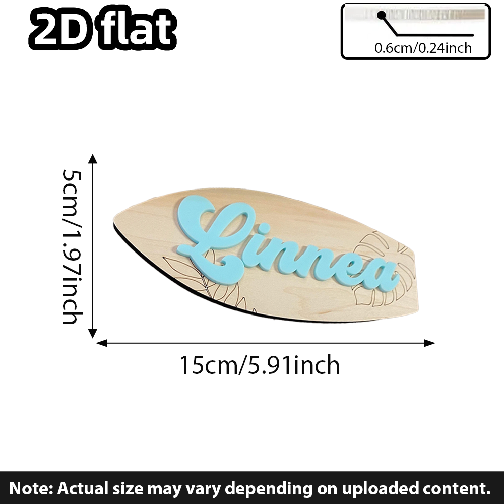 Surfboard Baby Name Signboard  - Baby Nursery Usa 评论和价格
