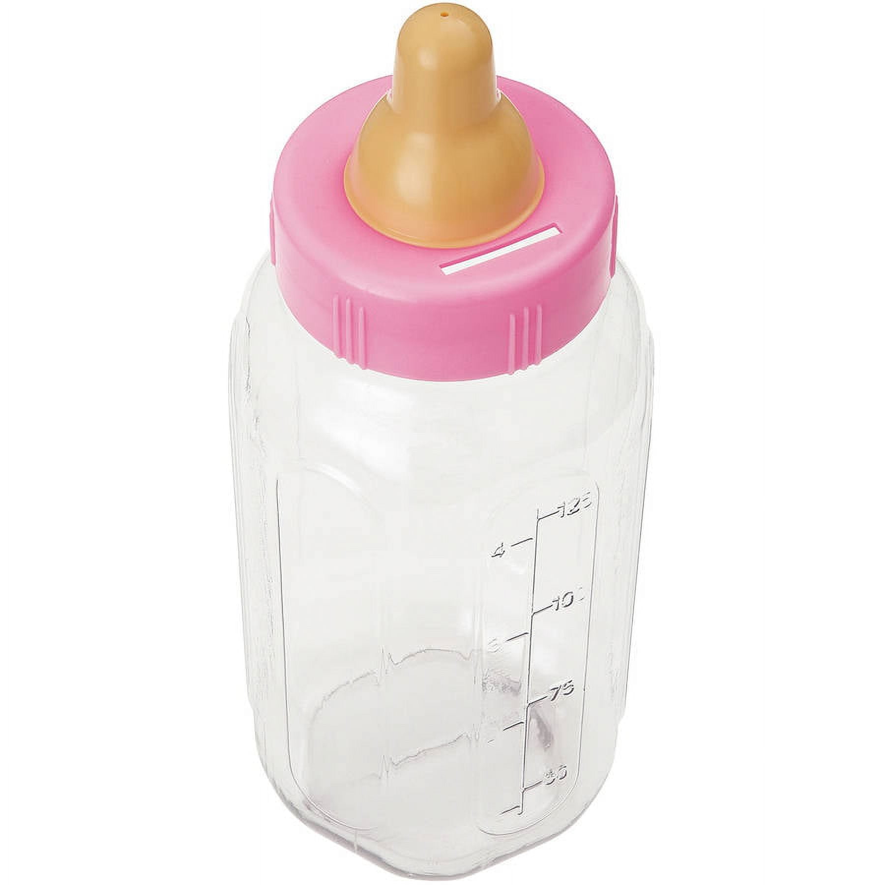 11 Inch Pink Plastic Baby Bott - Baby Nursery Games 评论和价格