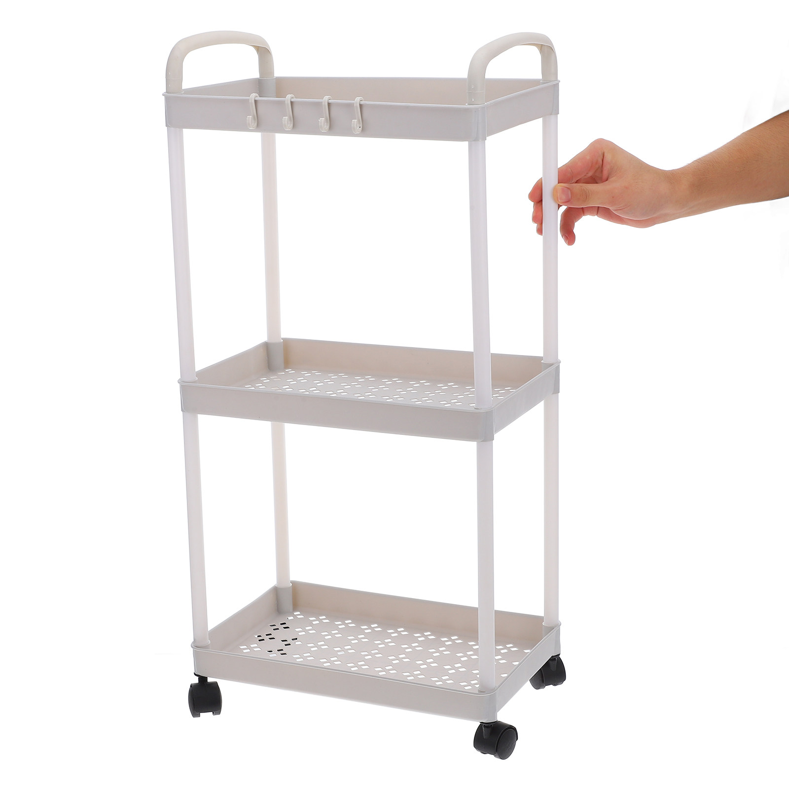 3 Tier Utility Cart Plastic Ro - Baby Nursery Utility Cart 评论和价格