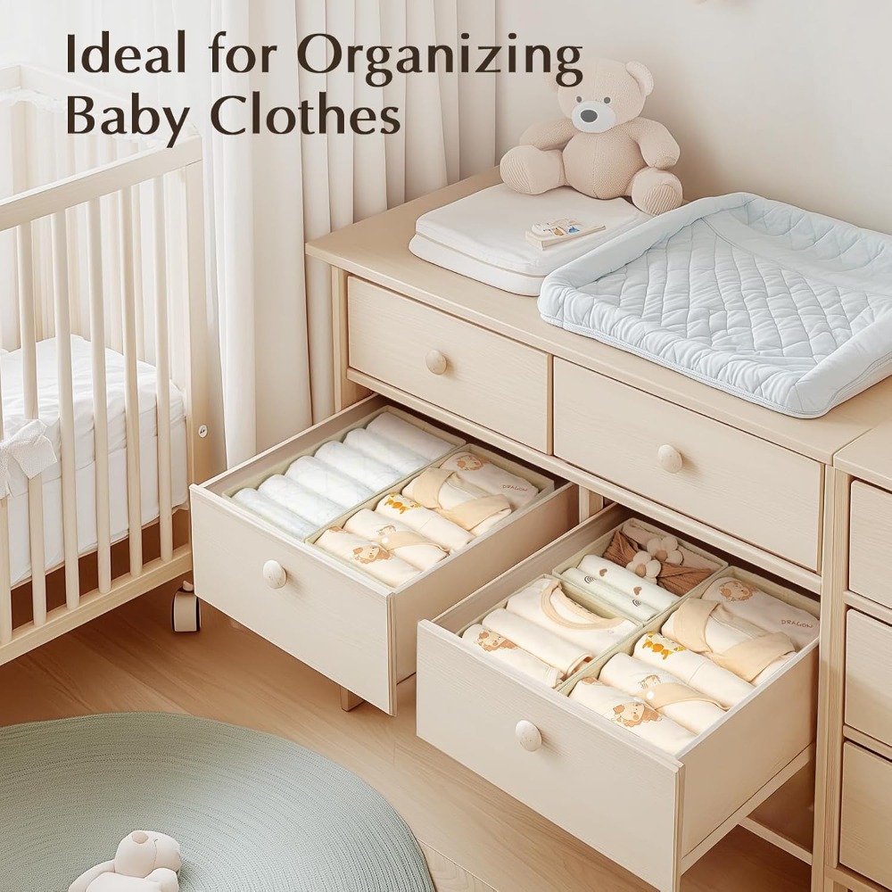 Drawer Organizers Clothes, Dre - Baby Nursery Drawers 评论和价格