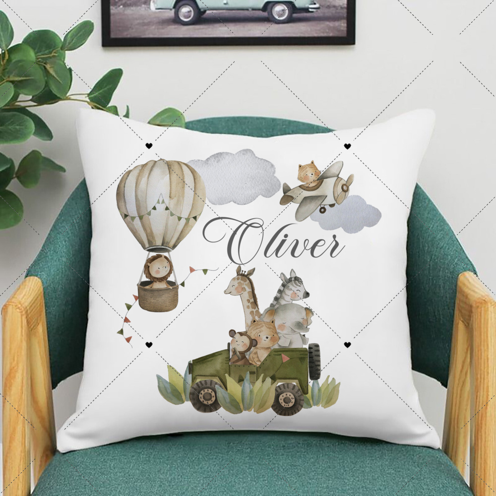 Personalised Woodland Animal P - Baby Nursery Jungle Animals 评论和价格