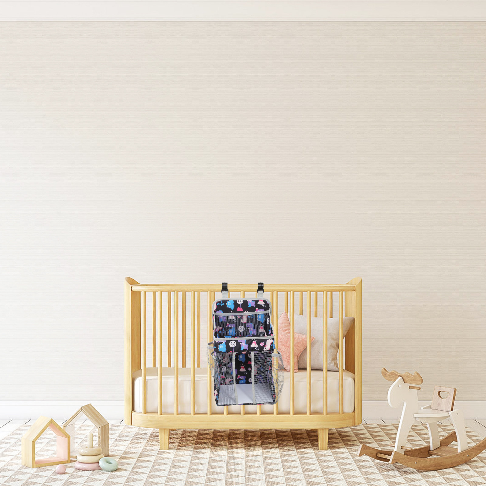Nappy Bags Nursery Storage Bab - Baby Nursery Crib 评论和价格