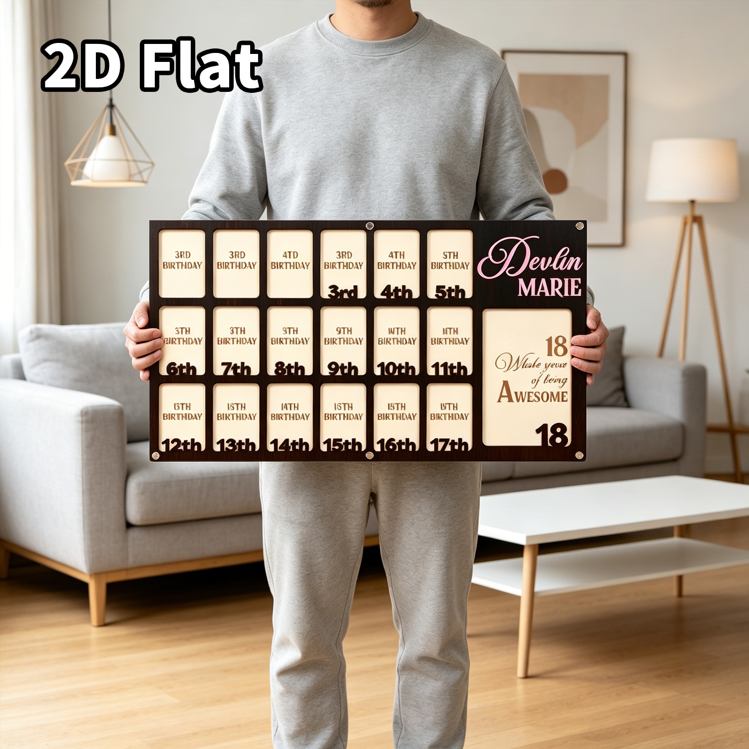 1Pc Custom Grade Photo Frame W - Baby Nursery Usa 评论和价格