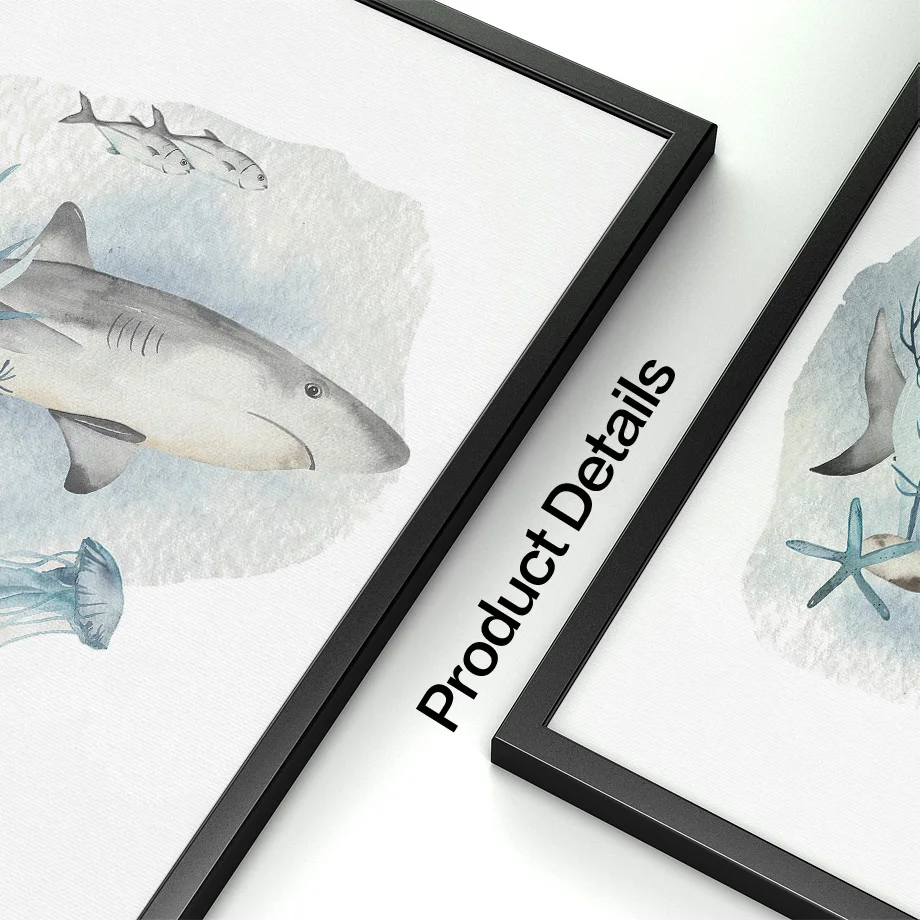 Posters And Prints Whale Fish  - Baby Nursery Images 评论和价格