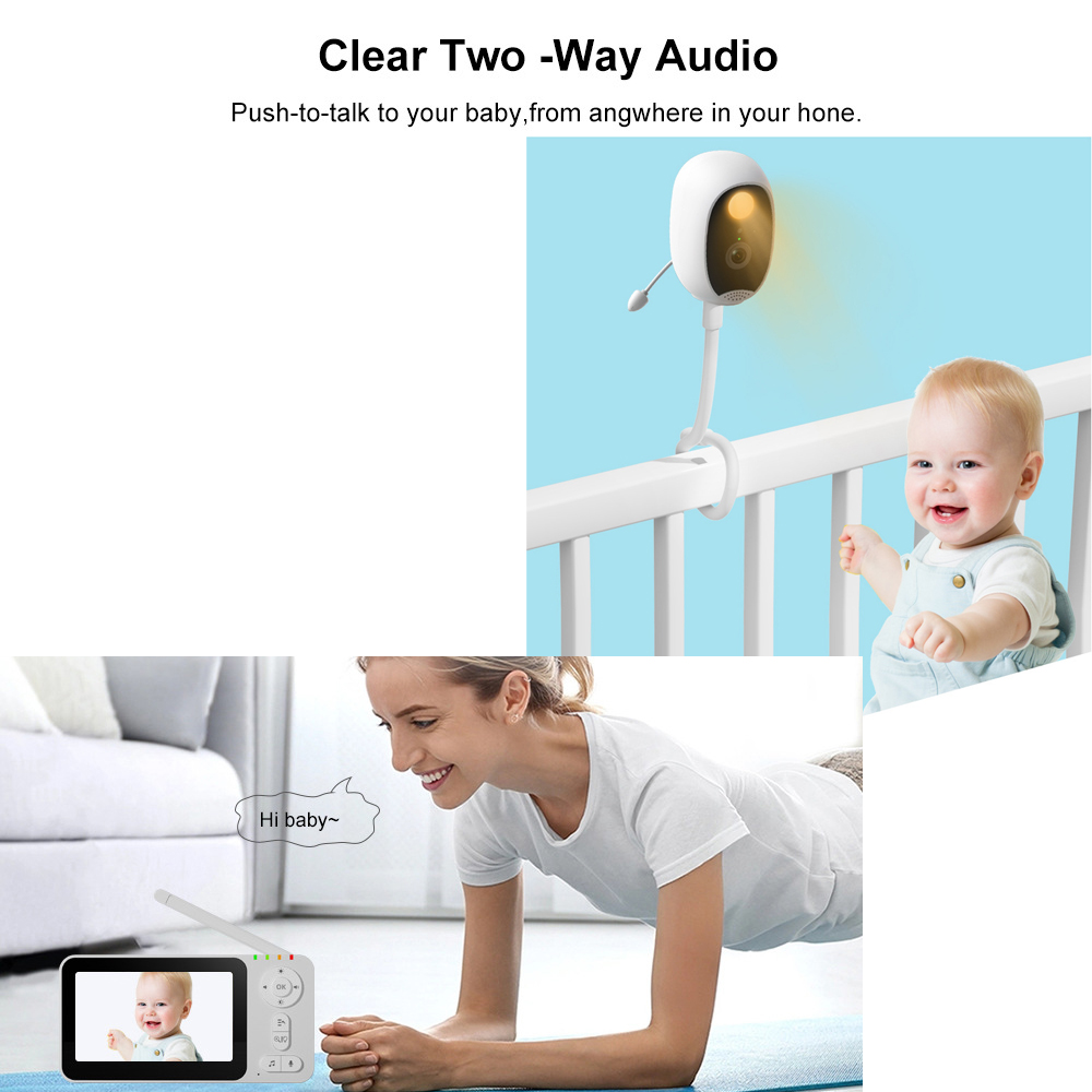 4.3-inch Intelligent Baby Moni - Wearable Baby Monitor 评论和价格