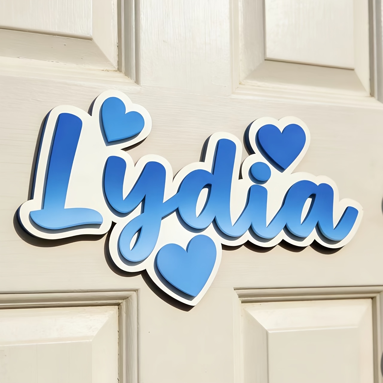 Personalized Gradient Heart Na - Baby Nursery Usa 评论和价格