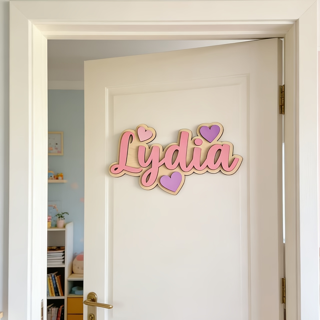 Personalized Gradient Heart Na - Baby Nursery Usa 评论和价格