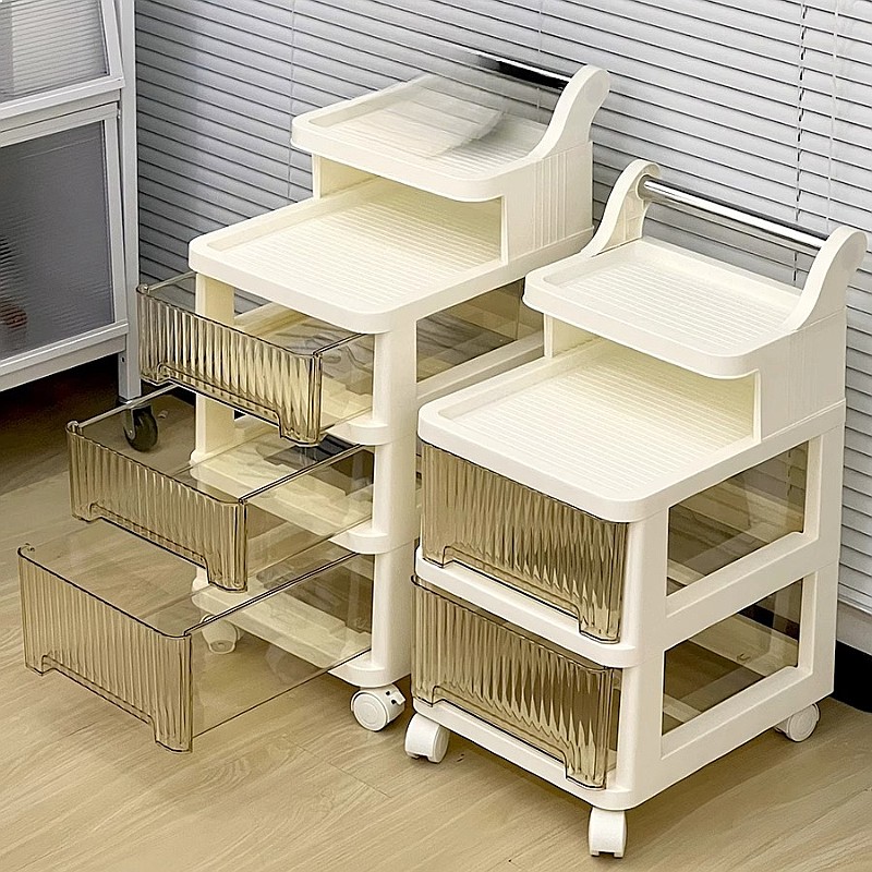 3-Tier Rolling Storage Cart Nu - Baby Nursery Drawers 评论和价格