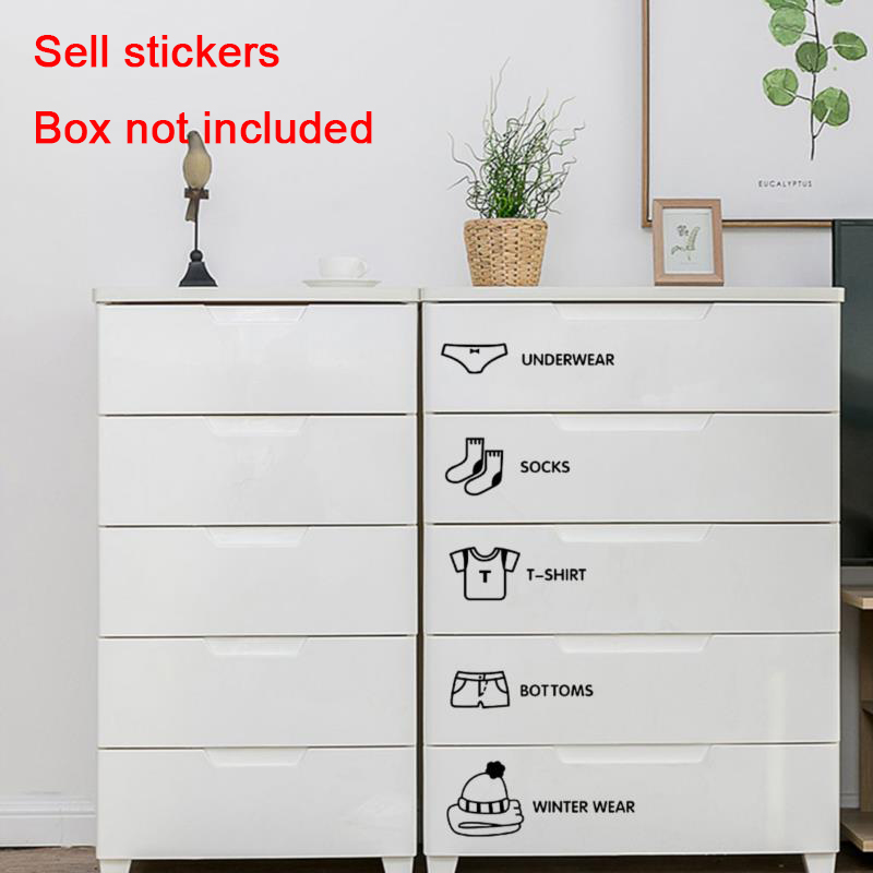 Kids' Room Organizer Stickers  - Baby Nursery Drawers 评论和价格