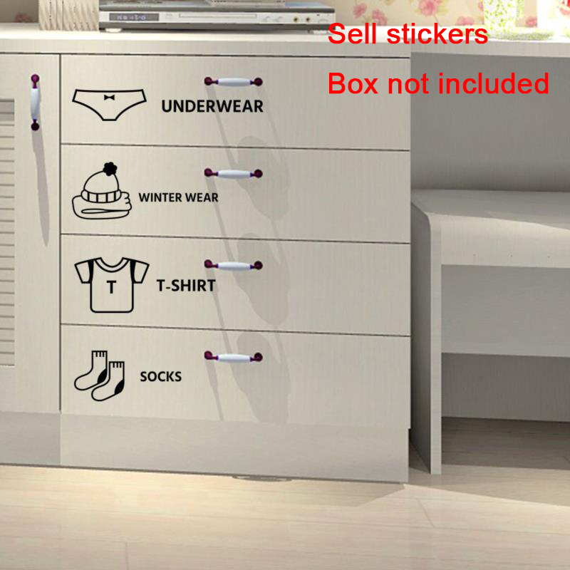 Kids' Room Organizer Stickers  - Baby Nursery Drawers 评论和价格
