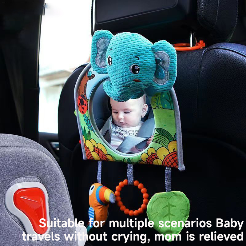 Baby Car Seat Mirror Toys Kids - Wearable Baby Monitor 评论和价格