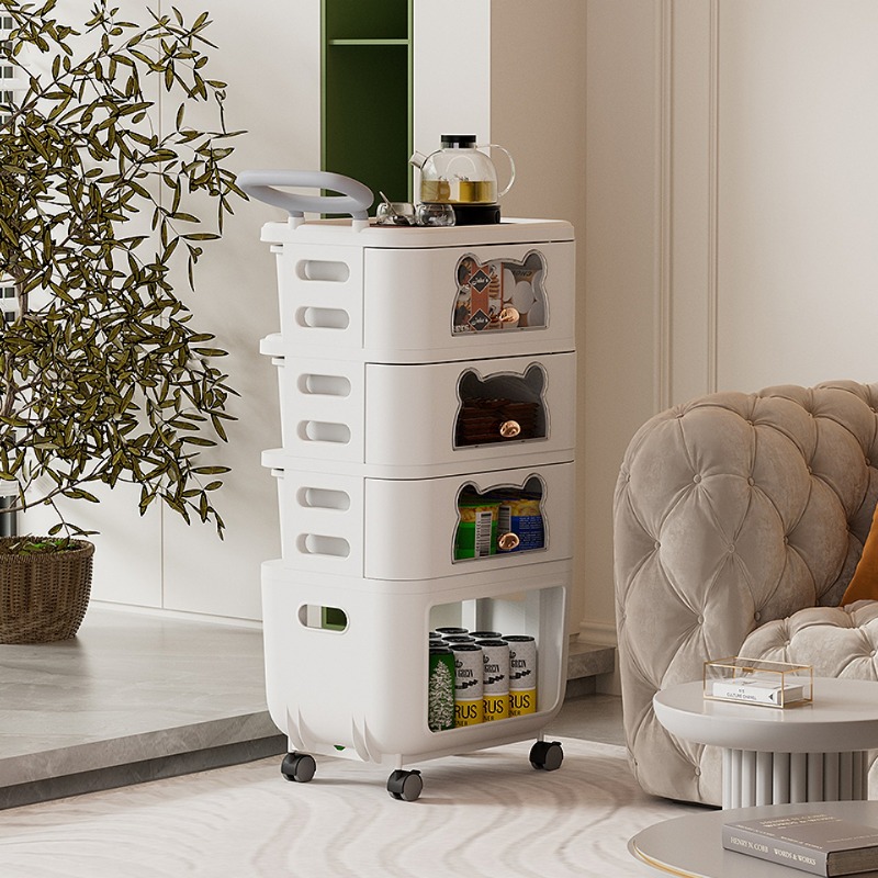 Multi-Purpose Living Room Stor - Baby Nursery Utility Cart 评论和价格