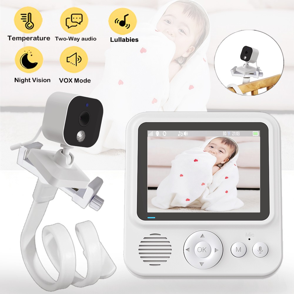 2.8 Inch Video Baby Monitor Wi - Wearable Baby Monitor 评论和价格
