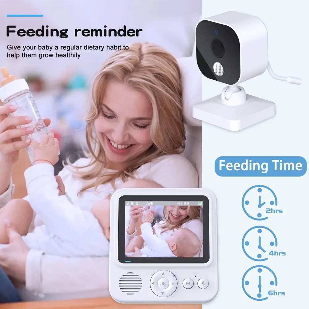 2.8 Inch Video Baby Monitor Wi - Wearable Baby Monitor 评论和价格