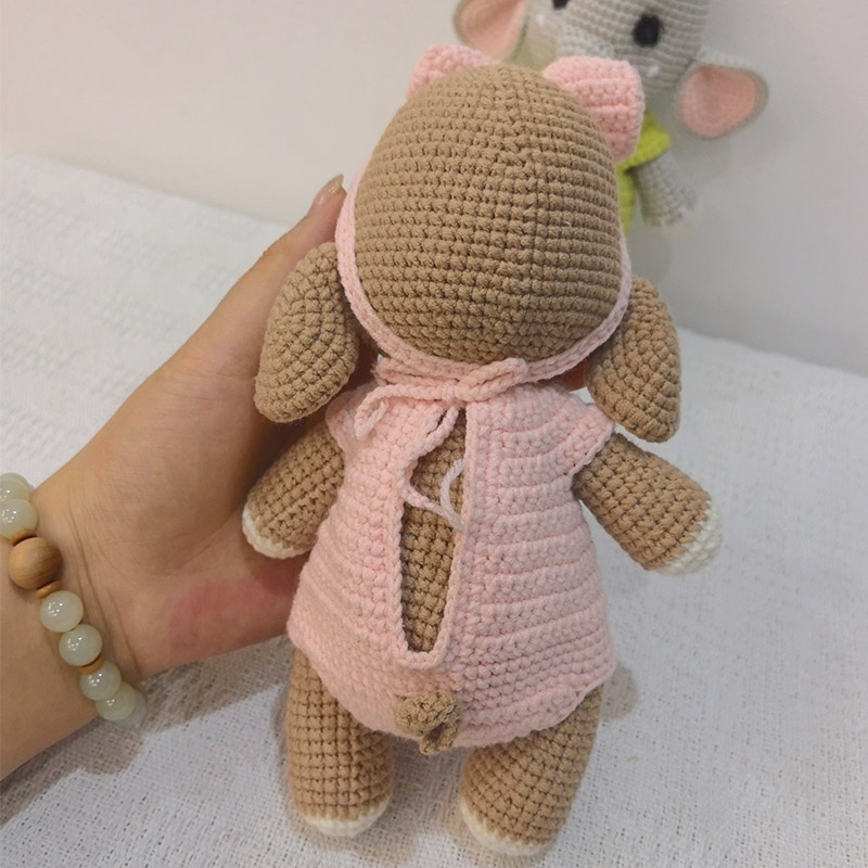 Handmade Crochet Elephant Coup - Baby Nursery Games 评论和价格
