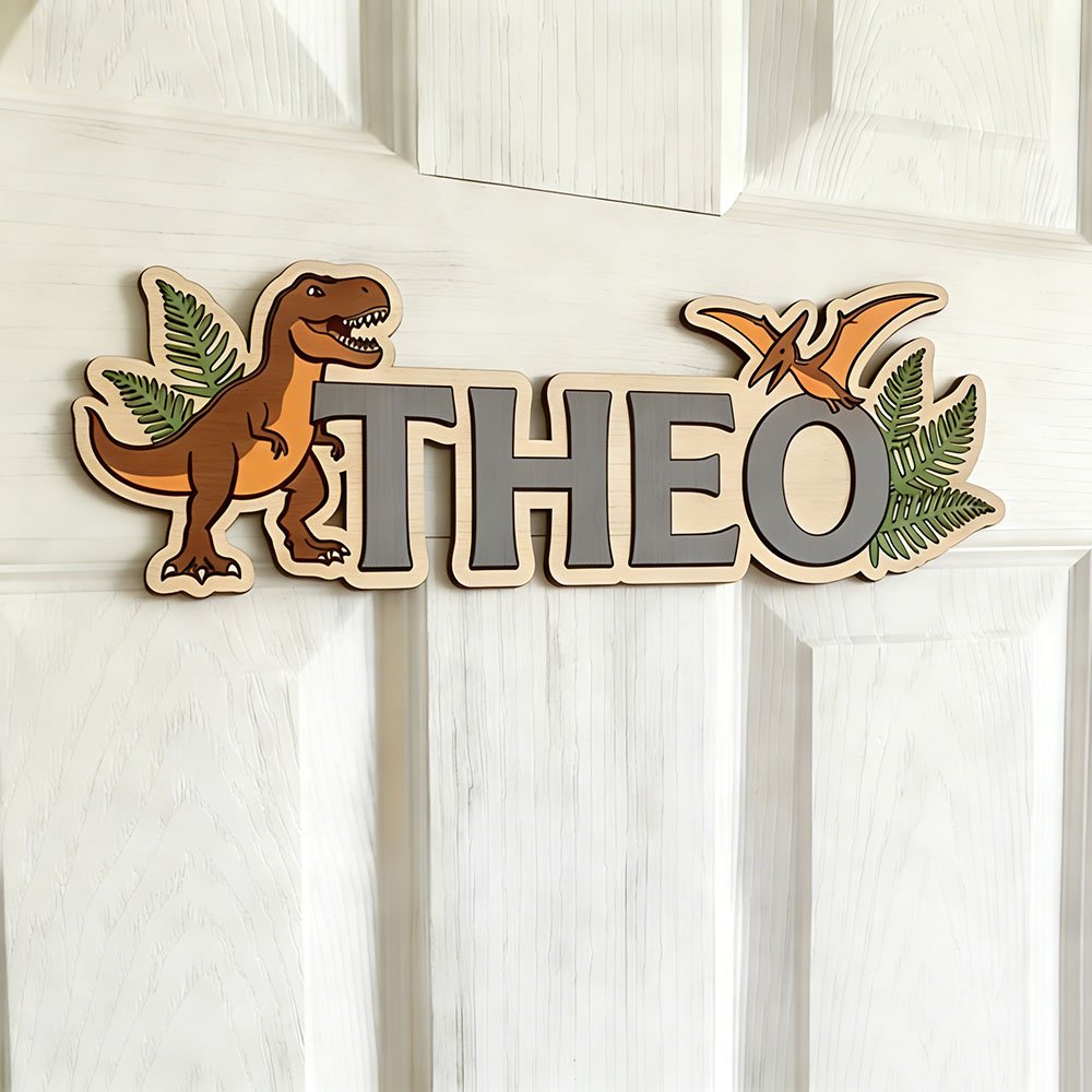 Personalized Dinosaur Name Sig - Baby Nursery Usa 评论和价格
