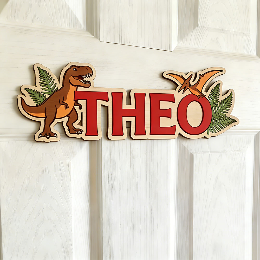 Personalized Dinosaur Name Sig - Baby Nursery Usa 评论和价格