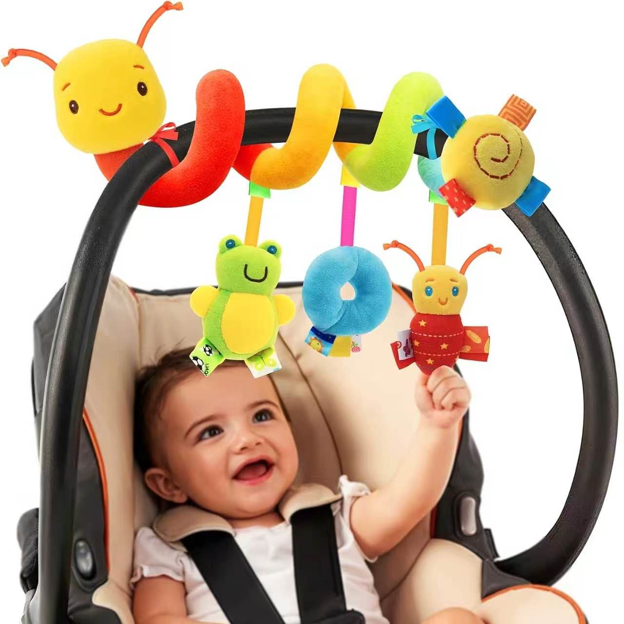 Cute Bee Hanging Toy for Baby  - Baby Nursery Crib 评论和价格