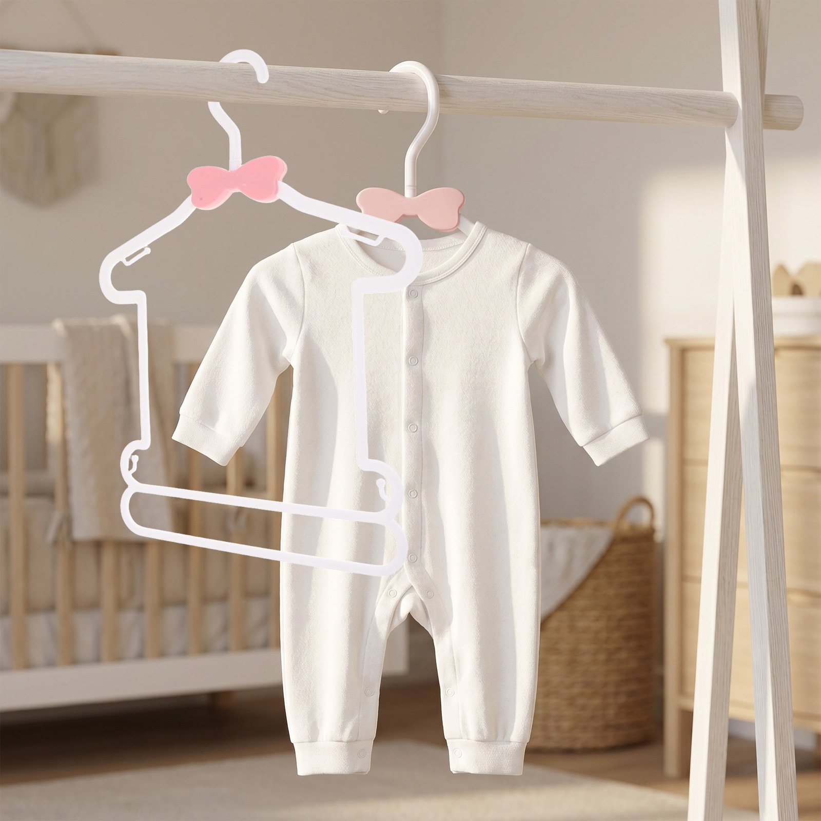 8Pcs Anti Slip Newborn Hangers - Baby Nursery Hooks 评论和价格