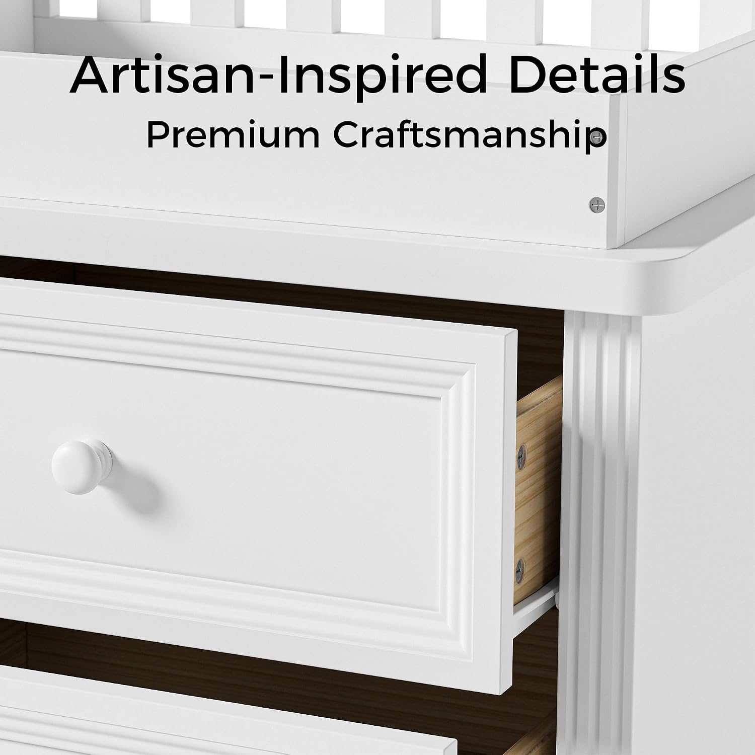 Baby Changing Table Dresser, 1 - Baby Nursery Drawers 评论和价格