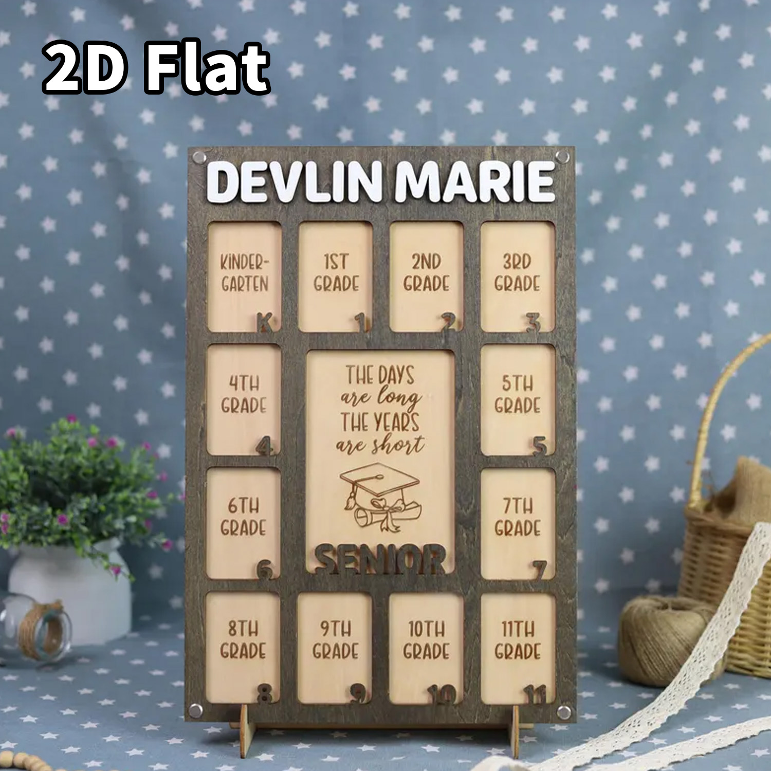 1Pc Custom Grade Photo Frame W - Baby Nursery Office 评论和价格