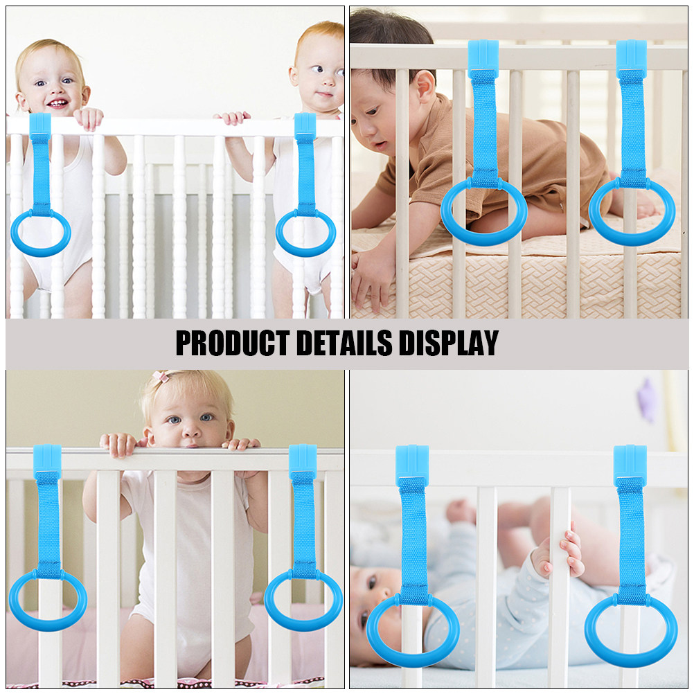 4Pcs Baby Walking Pull Rings N - Baby Nursery Crib 评论和价格
