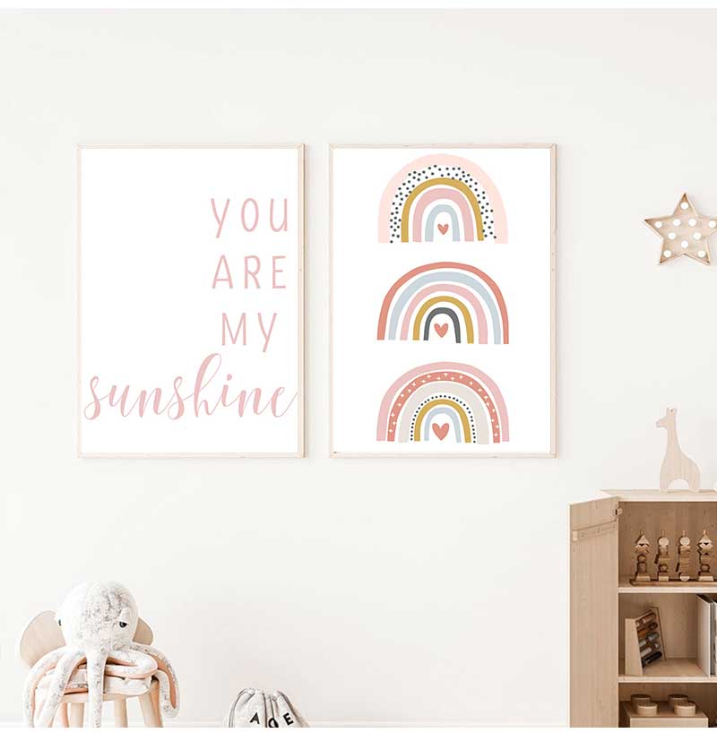 You are my Sunshine Rainbow Nu - Baby Nursery You Are My Sunshine 评论和价格