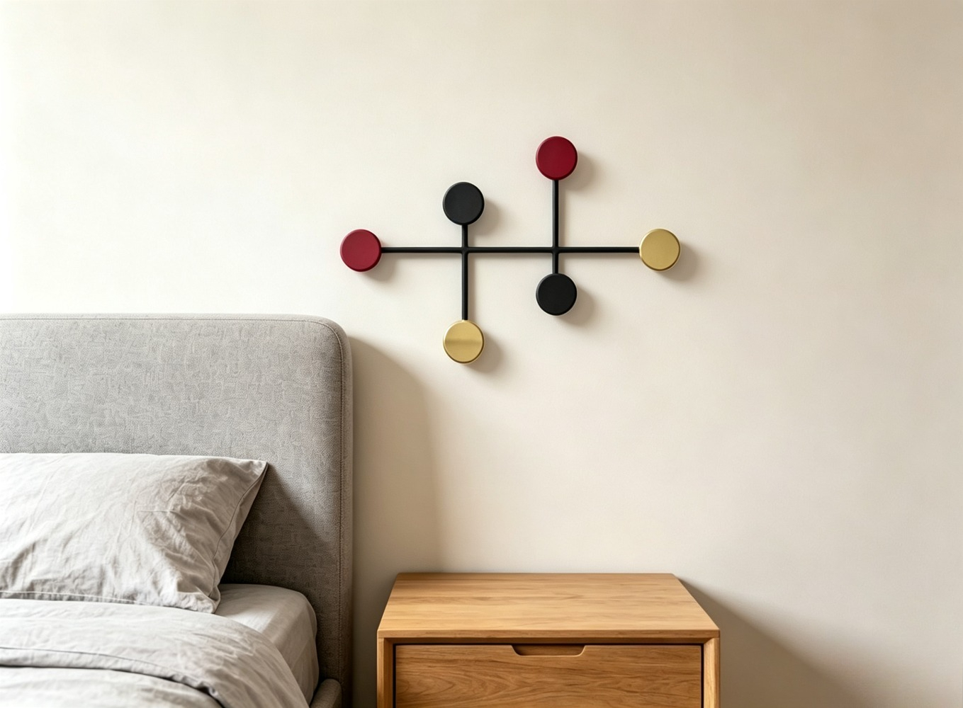 Modern Black Metal Wall Mounte - Baby Nursery Hooks 评论和价格