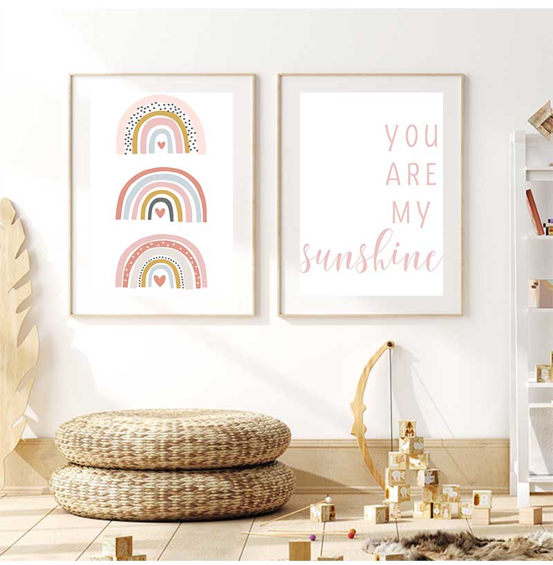 You are my Sunshine Rainbow Nu - Baby Nursery You Are My Sunshine 评论和价格