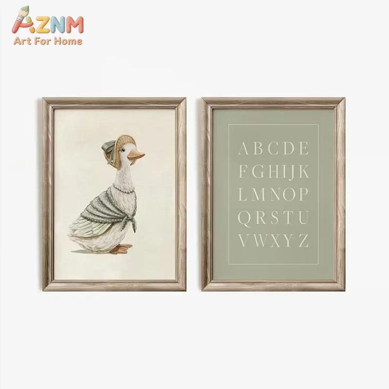 AZNM Vintage Peter Rabbit Jemi - Baby Nursery Vintage Decor 评论和价格