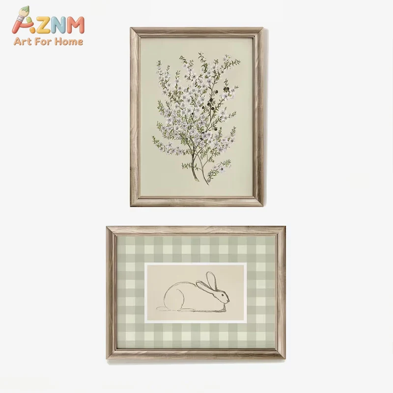 AZNM Vintage Peter Rabbit Jemi - Baby Nursery Vintage Decor 评论和价格