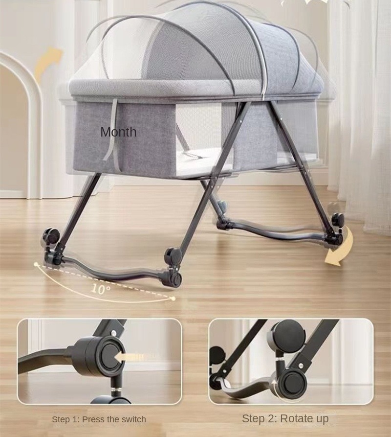 Portable Bassinet Cover with M - Bassinet Bedside Sleeper 评论和价格