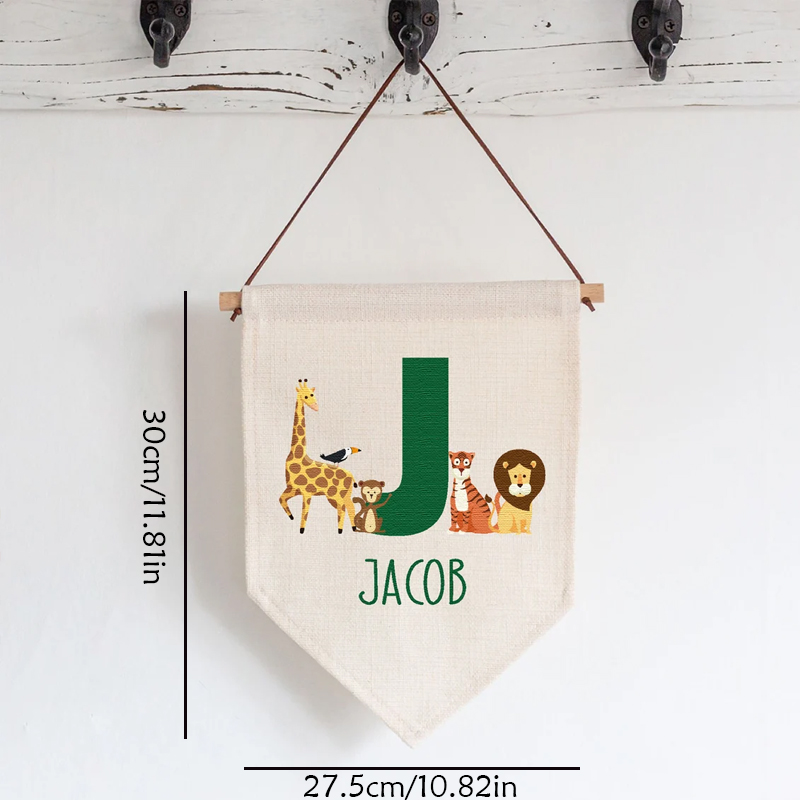 Personalised Name Jungle Anima - Baby Nursery Jungle Animals 评论和价格