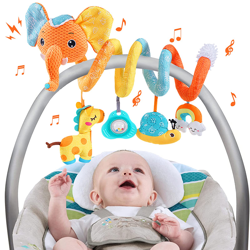 Car Seat Toys Infant Color Ele - Baby Nursery Images 评论和价格